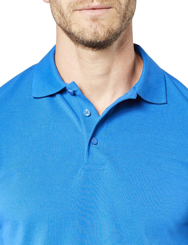 EXPAND Piqué-Poloshirt für Herren l Basic Poloshirt in diversen Farben l Ideales Workwear Arbeits-Po