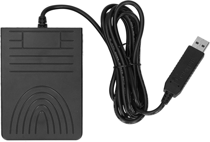 USB-Fussschalter Tragbares professionelles Spielsteuerungs-Fussschalter ABS-Fusspedal für Computer