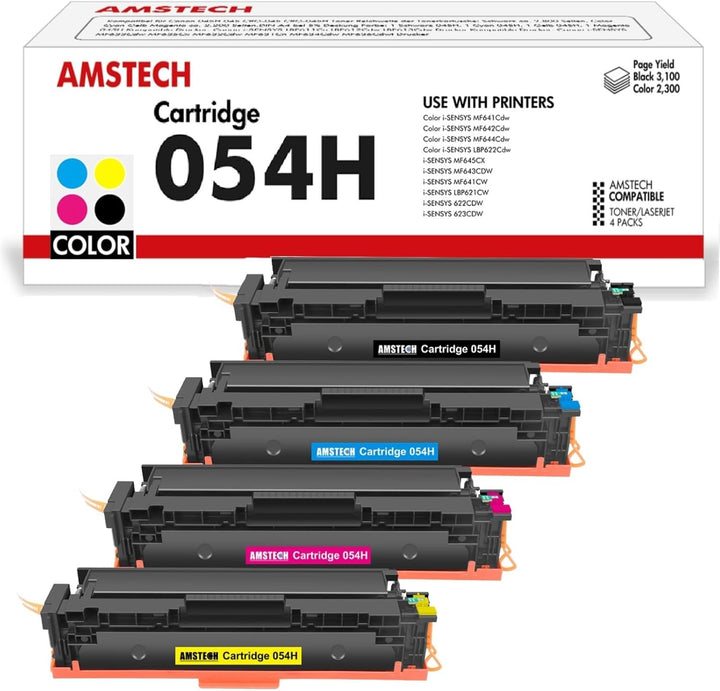 054H 054 CRG-054H CRG-054 Kompatibel für Canon 054H Toner Set 054 Cartridge i-SENSYS MF643Cdw MF641C