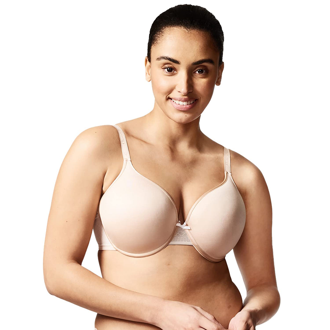 Chantelle Damen C Ideal Back Smoothing Bra Minimizer BH 70C Nude-rouge, 70C Nude-rouge