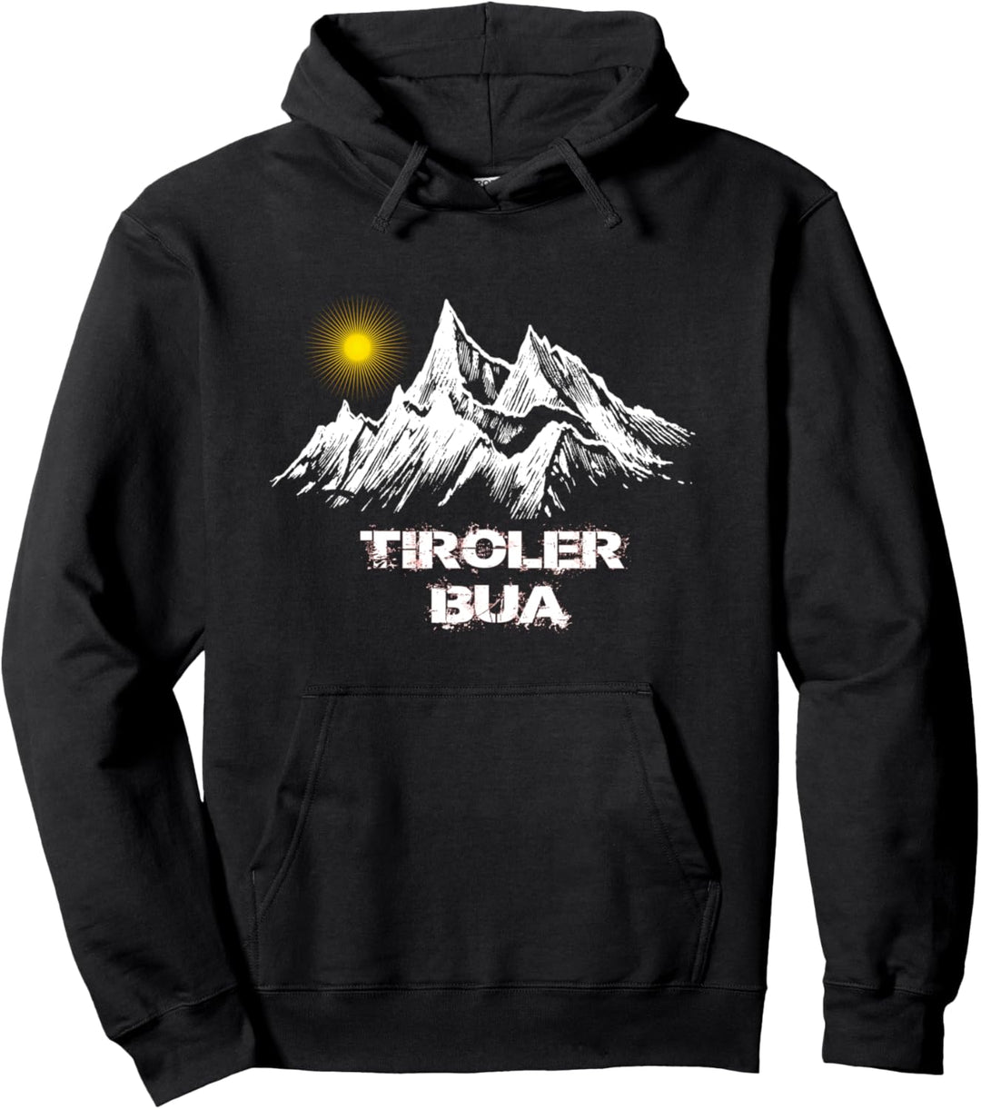 Tiroler Bua Tirol Shirt Wandern Wappen Adler Tiroler Lausbua Pullover Hoodie