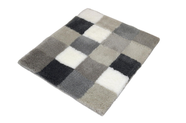 Kleine Wolke Caro Badteppich, 100% Polyacryl, Flanell, 1 cm cm Flanell 55 x 65 cm, Flanell 55 x 65 c