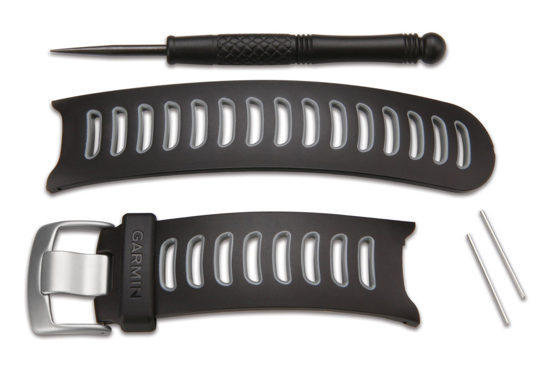 Garmin 010-11822-02 Replacement Band/Strap for Approach S3, Black and Grey schwarz, schwarz