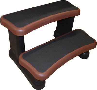 Whirlpool Treppe mit Zwei Stufen (Braun), Braun