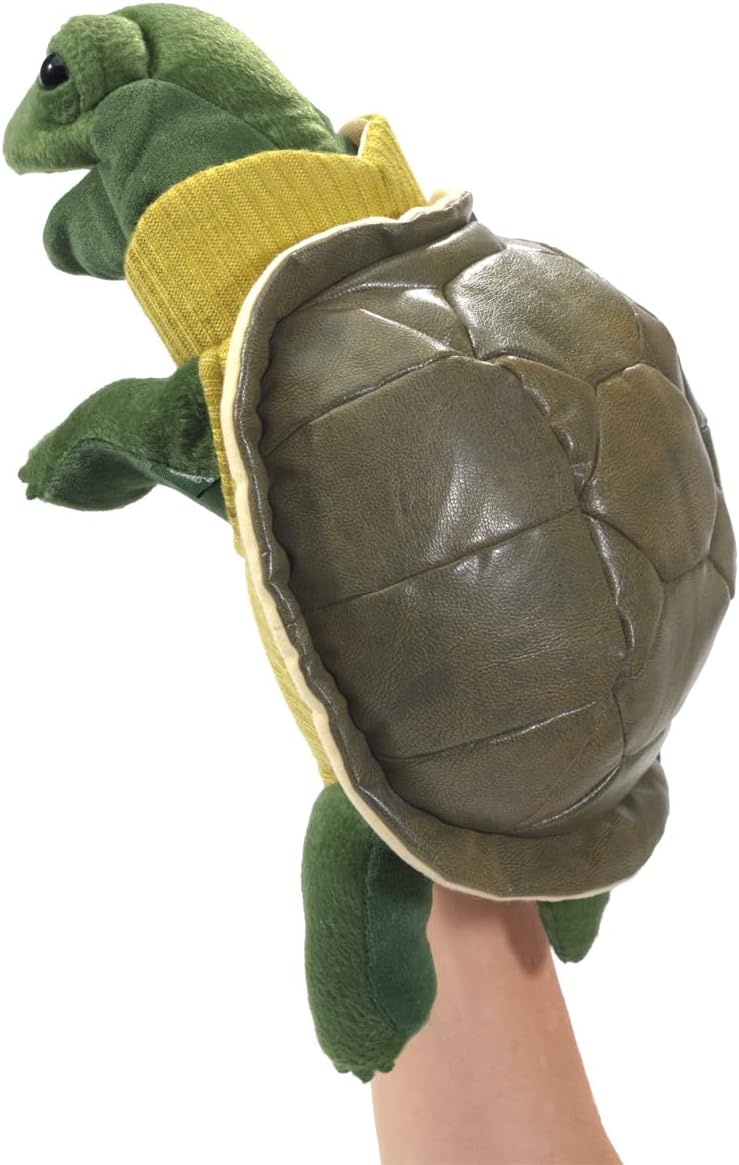 Folkmanis Turtleneck Turtle Hand Puppet