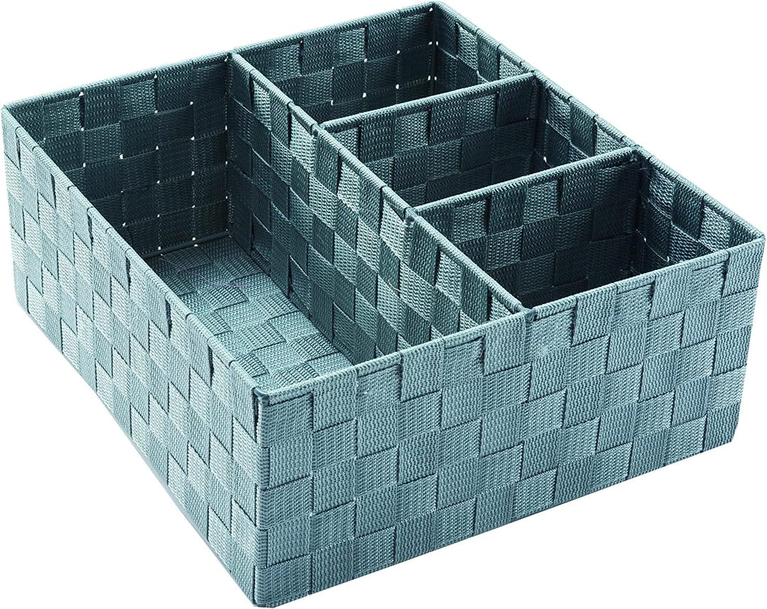 Compactor RAN4767 Schubladen Organizer mit 4 Fächern, 32 x 35 x 14 cm