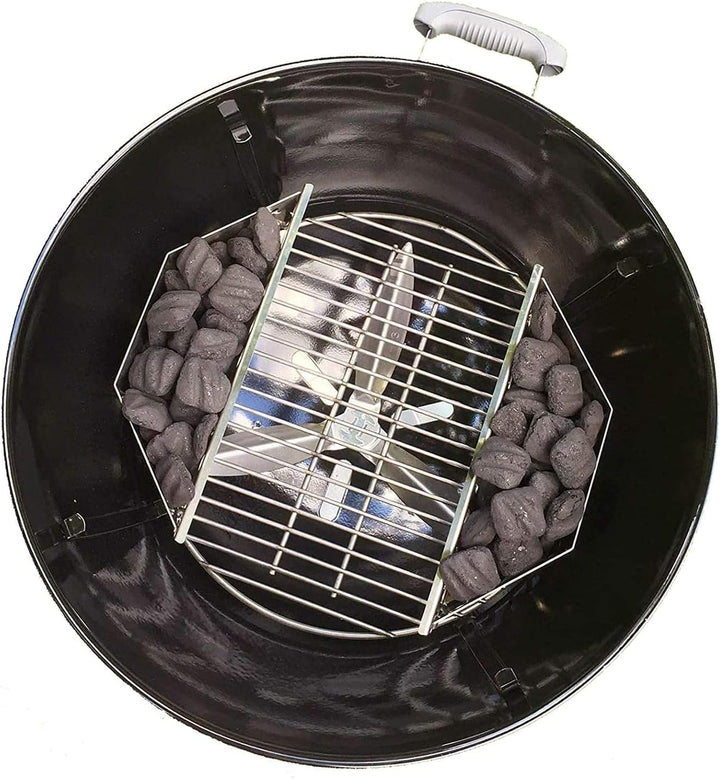 WELL GRILL 7403 & 7444 Char-Basket Holzkohlekörbe Cleaning System Kit for Weber 22-1/2-Inch One-Touc