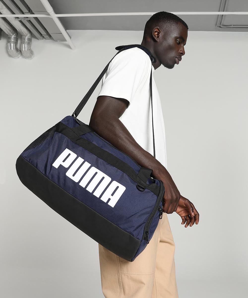 PUMA Challenger Duffel Bag S, Sporttasche Unisex Kinder, Marineblau, Einheitsgrösse Einheitsgrösse P