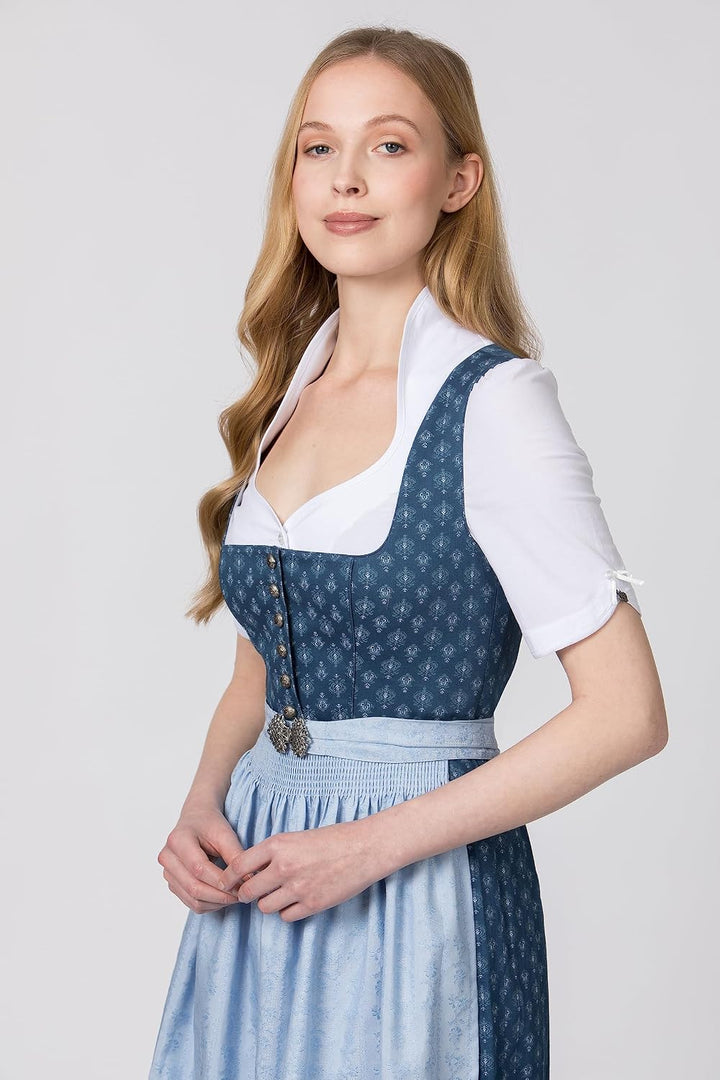 Stockerpoint Dirndl Fanny 44 Dunkelblau, 44 Dunkelblau