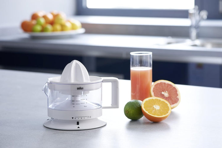 Braun Household Tribute Collection CJ 3000 Zitruspresse (20 W, 0,35 l) weiss