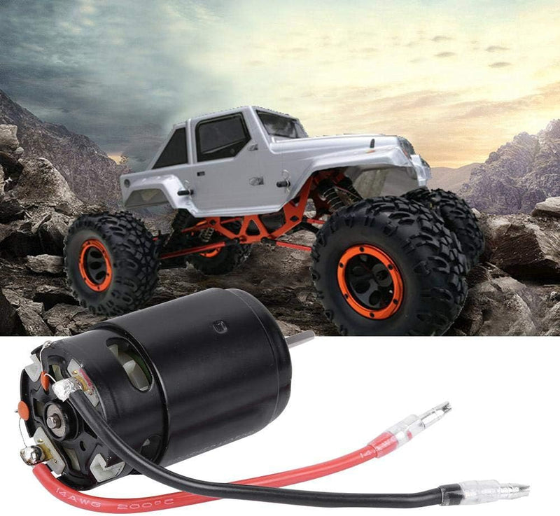 VGEBY1 Brushed RC Engine, Brushed Motor Ferngesteuerter Automotor 550 Kohlebürstenmotor für 1/10 RC