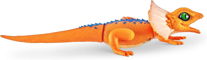 ZURU 38509 ROBO Alive Lurking Eidechse Serie 3 orange, Motive und Farben Sortiert
