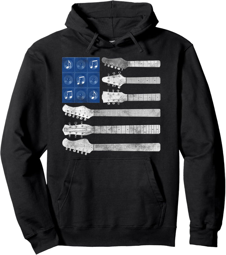 Trendy Flag Of Music Pullover Hoodie