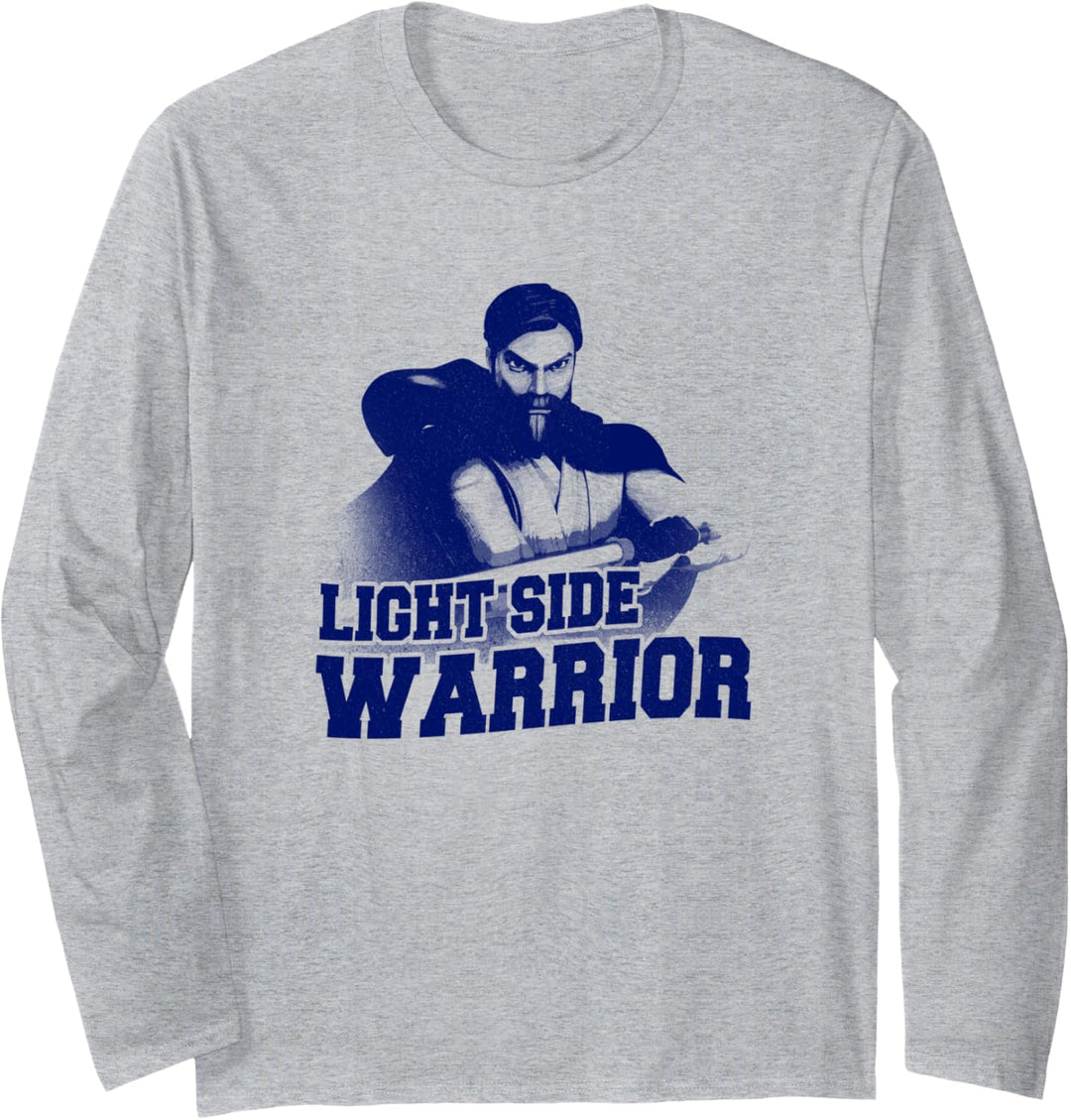 Star Wars: Clone Wars Obi-Wan Kenobi Light Side Warrior Langarmshirt