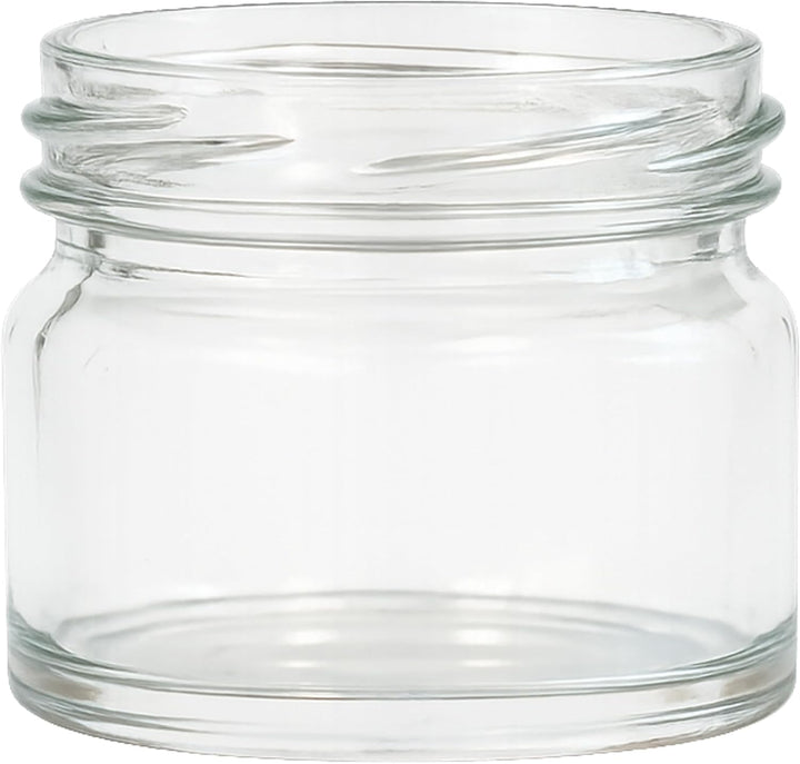 hocz 50x Mini Marmeladengläser 30 ml | mit Deckel Obst TO 43 | kleine Einmachgläser mit Schraubdecke
