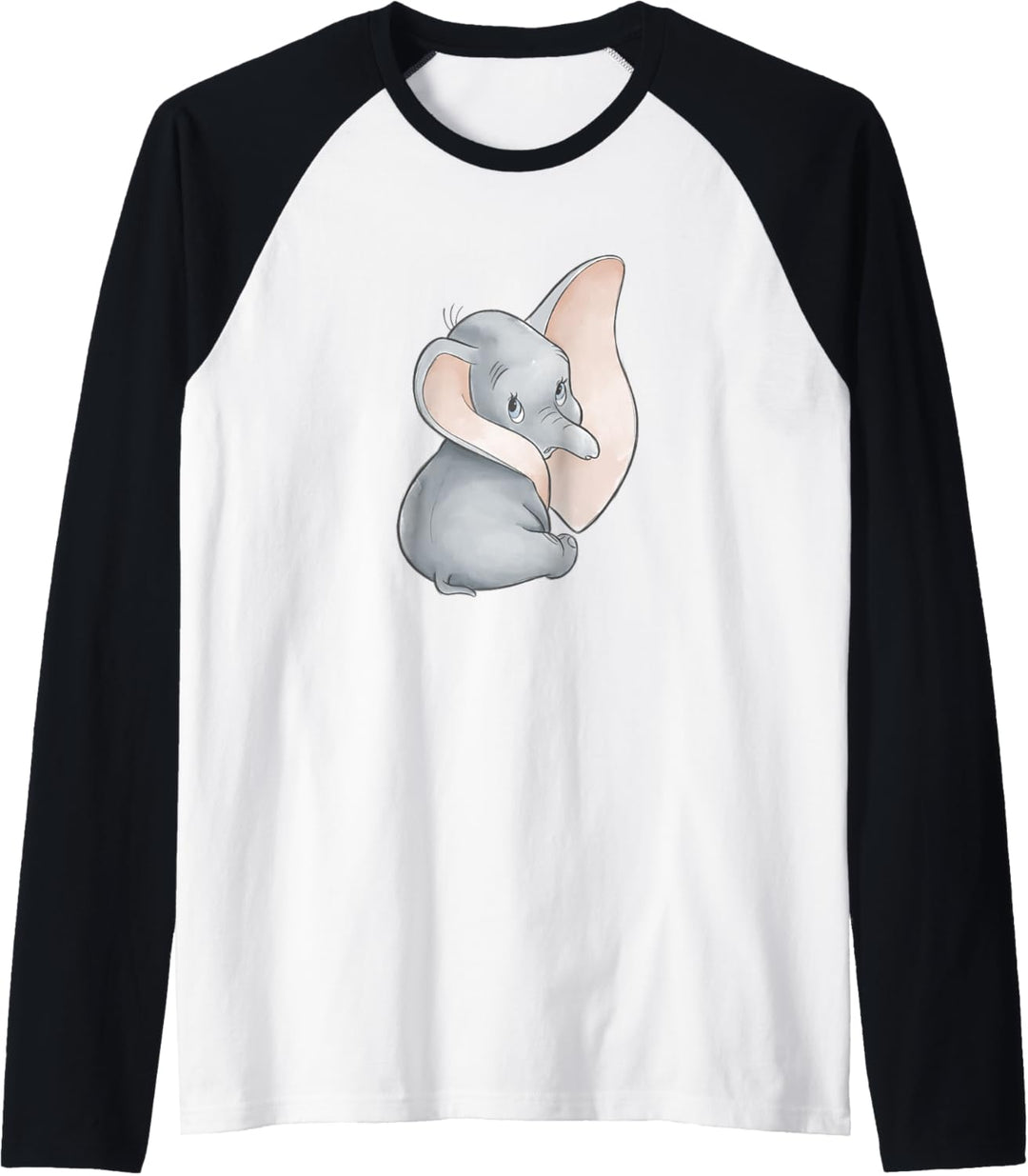 Disney Dumbo Over The Shoulder Pose Pastel Raglan