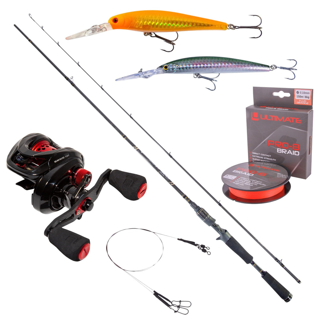 Ultimate Cast Set (Incl. Lure) Twitchbait, Twitchbait