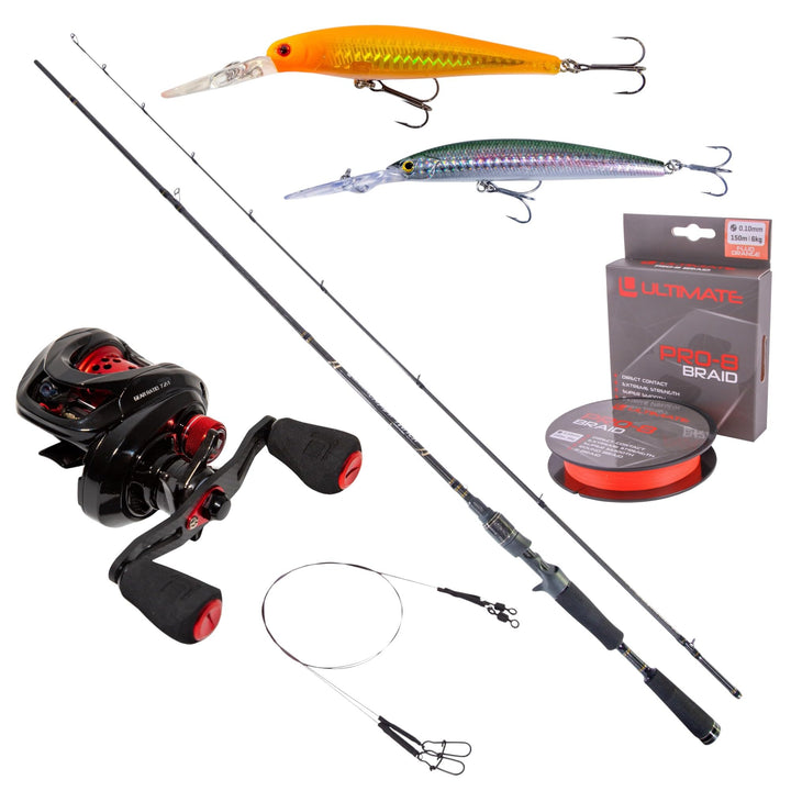 Ultimate Cast Set (Incl. Lure) Twitchbait, Twitchbait