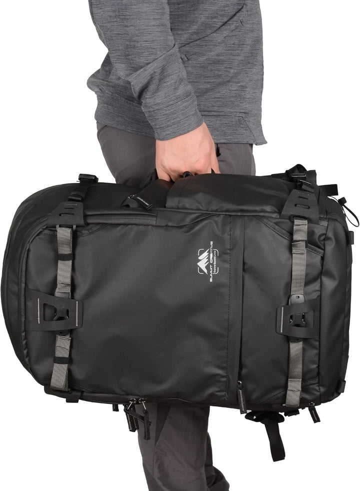 Summit Creative TENZING Roll-Top-Kamerarucksack 40 Schwarz, 40 Schwarz