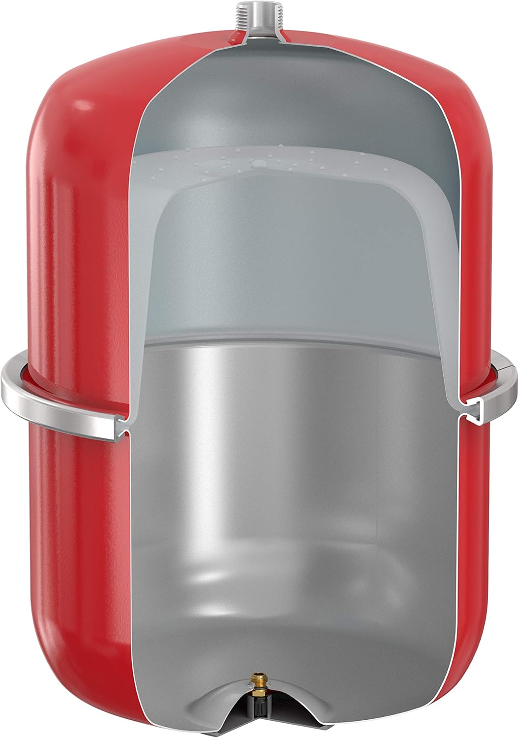 Flamco Flexcon Premium 25 Liter 2,5/6-Bar - Ausdehnungsgefäss 16952 25L / 2,5 [6 bar] Rot
