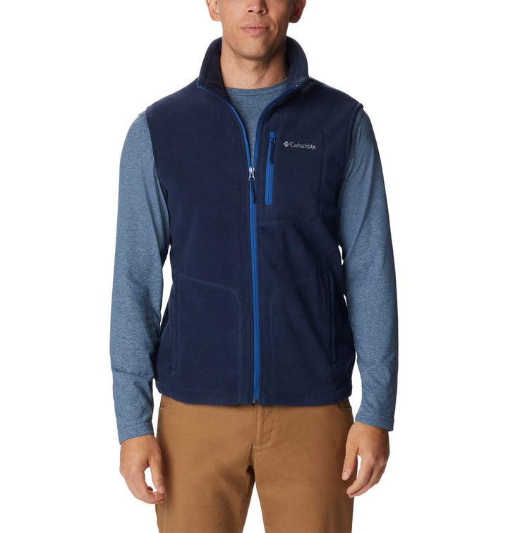 Columbia Herren Fast Trek Fleece Vest Fleeceweste Weste M Collegiate Navy, Weste M Collegiate Navy