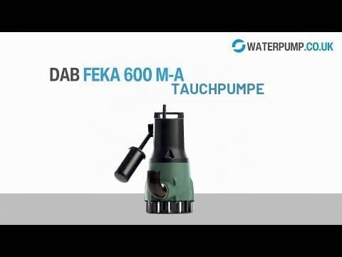 DAB FEKA 600 MA 0,70 HP Abwasserpumpe mit Feststoffen