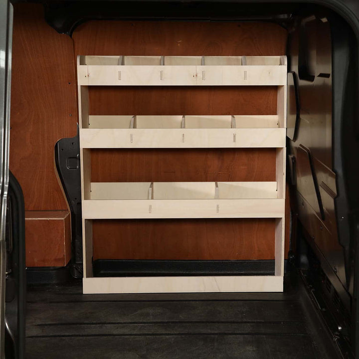 Vanify - Kompatibel mit Volkswagen Transporter T5 T6 L1 2003+ Fahrzeugeinrichtung Fahrzeugregale, Fa