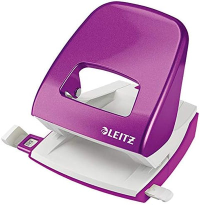 Leitz Wow Schreibtisch Accessoires (Komplett - Set, Weiss/Schwarz) (Metallic Violett) Komplett - Set