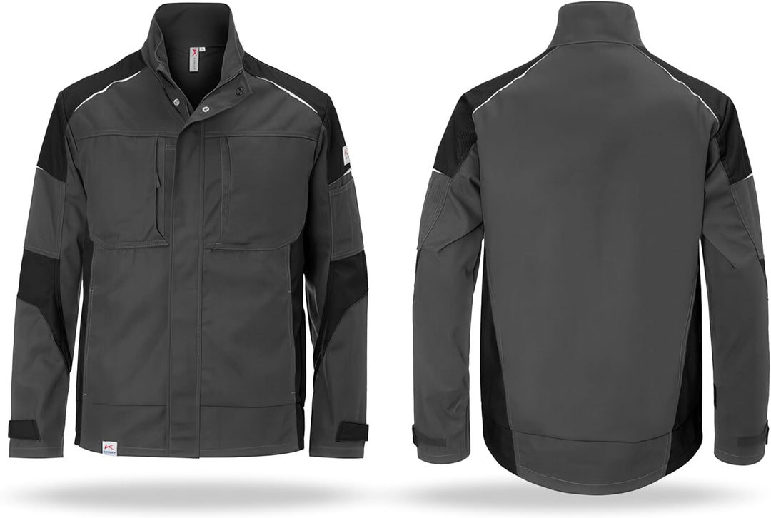 KÜBLER Workwear KÜBLER ACTIVIQ Arbeitsjacke anthrazit/schwarz anthrazit/schwarz L, anthrazit/schwarz