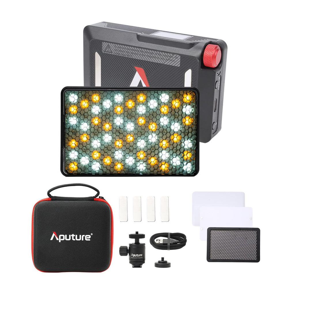 Aputure MC Pro RGBWW LED-Kamera-Videoleuchte, Temperatur 2000K-10000K, unterstützt magnetische Anzie