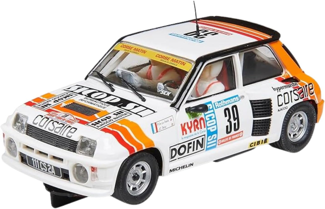 SCALEXTRIC - Rennfahrzeug Advance - Slotauto - Massstab 1:32 (Renault 5 Turbo - Tour de Corse '84)