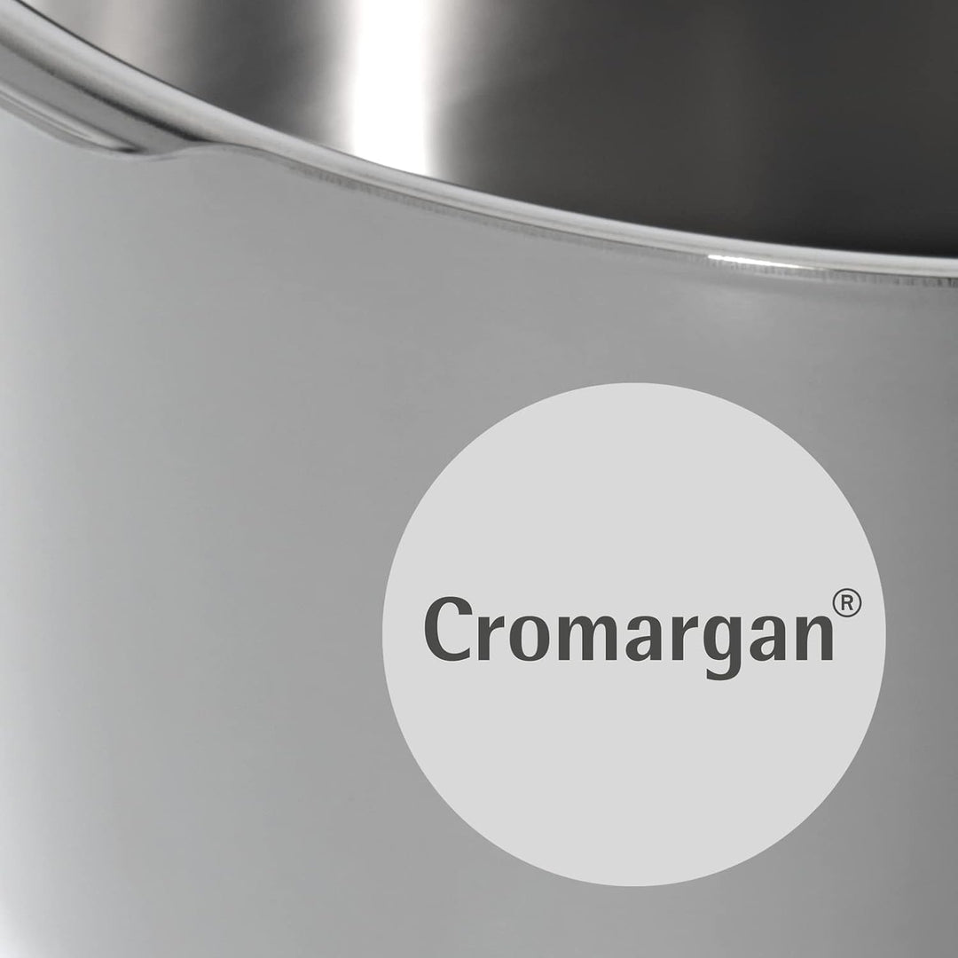 WMF Perfect Ersatzdeckel für Schnellkochtopf 2,5l, Dampfkochtopf 18 cm, Cromargan Edelstahl poliert,