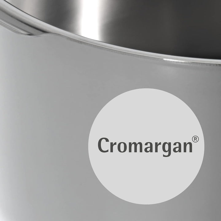 WMF Perfect Ersatzdeckel für Schnellkochtopf 2,5l, Dampfkochtopf 18 cm, Cromargan Edelstahl poliert,