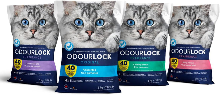 Intersand - Catlitter Odour Lock Baby Powder 12 kg - (77797921012)