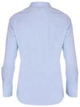 Pure Slim Functional Bluse Hemdenkragen hellblau M Hellblau, M Hellblau
