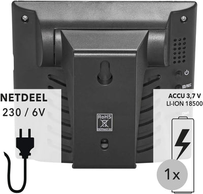 TROTEC CO2 Messgerät BZ30 – Luftqualitätsmonitor, Luftfeuchtigkeit, Temperatur – Messbereich 0 bis 9