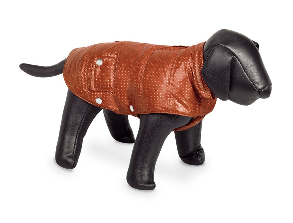 Nobby 68156 Hundemantel Danika, 32 cm, terracotta 32 cm Rückenlänge terracotta, 32 cm Rückenlänge te