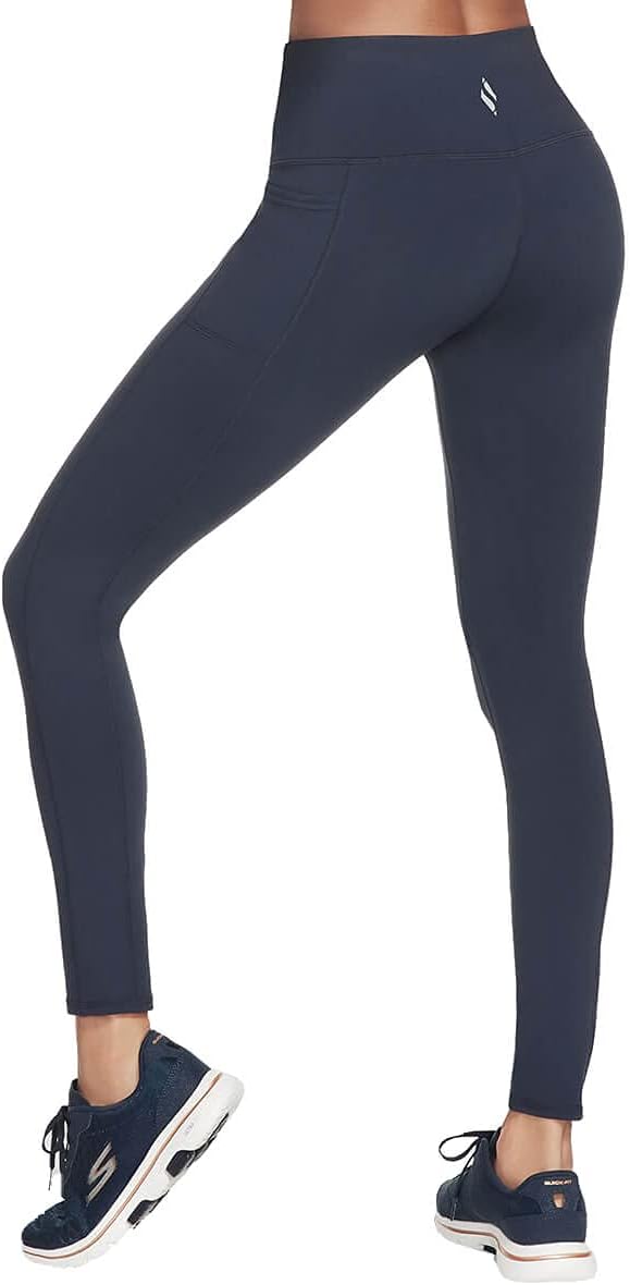 Skechers Women's Leggings, Navy, M