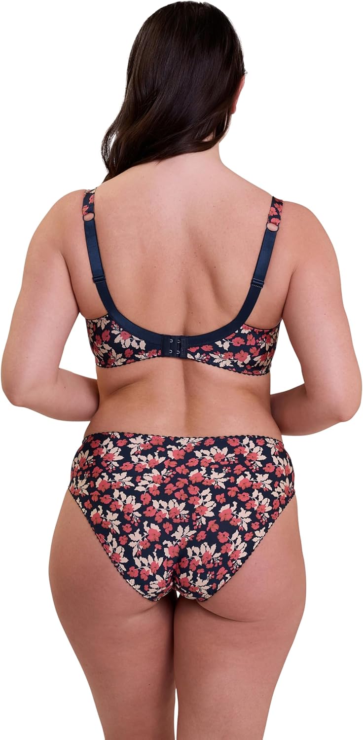 Sans Complexe Damen Amelie Print 70aag76 Full Coverage Bra (1er Pack) 80C Blau, 80C Blau