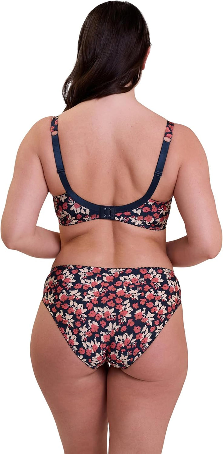 Sans Complexe Damen Amelie Print 70aag76 Full Coverage Bra (1er Pack) 75C Blau, 75C Blau