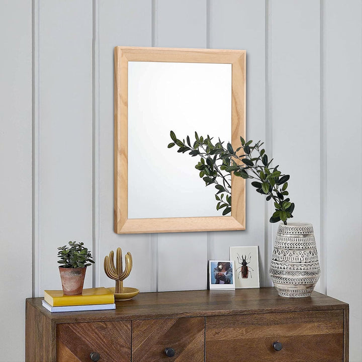 AAZZKANG Spiegel Wand Rustikaler Holzrahmen Vintage Spiegel Badezimmer Schlafzimmer Dekorative Recht