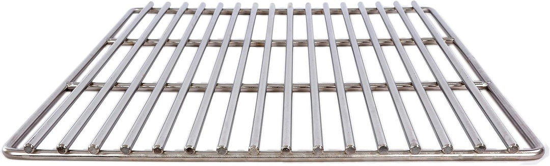 Massiver Grillrost 50 x 35 cm aus Edelstahl 8 mm rostfrei und elektropoliert
