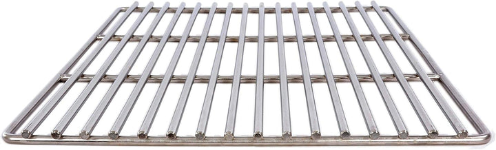 Massiver Grillrost 50 x 35 cm aus Edelstahl 8 mm rostfrei und elektropoliert