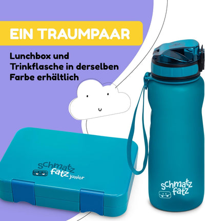 schmatzfatz Sport-Trinkflasche, hält das Wasser kalt, Trinkflaschen für Erwachsene, Kinder, Trinkfla