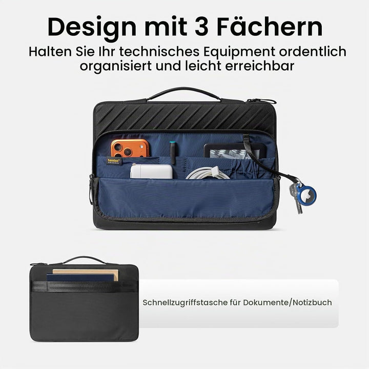 tomtoc Laptoptasche kompatibel mit 14" MacBook Pro M5 Pro/Max 2026, M5/M4/M3/M2/M1 (2025-2021) A3434