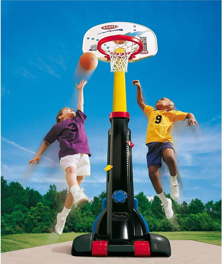 Little Tikes Easy Store Basketball-Set - Outdoor-Sommerspass - Höhenverstellbar, Individuell - Aktiv