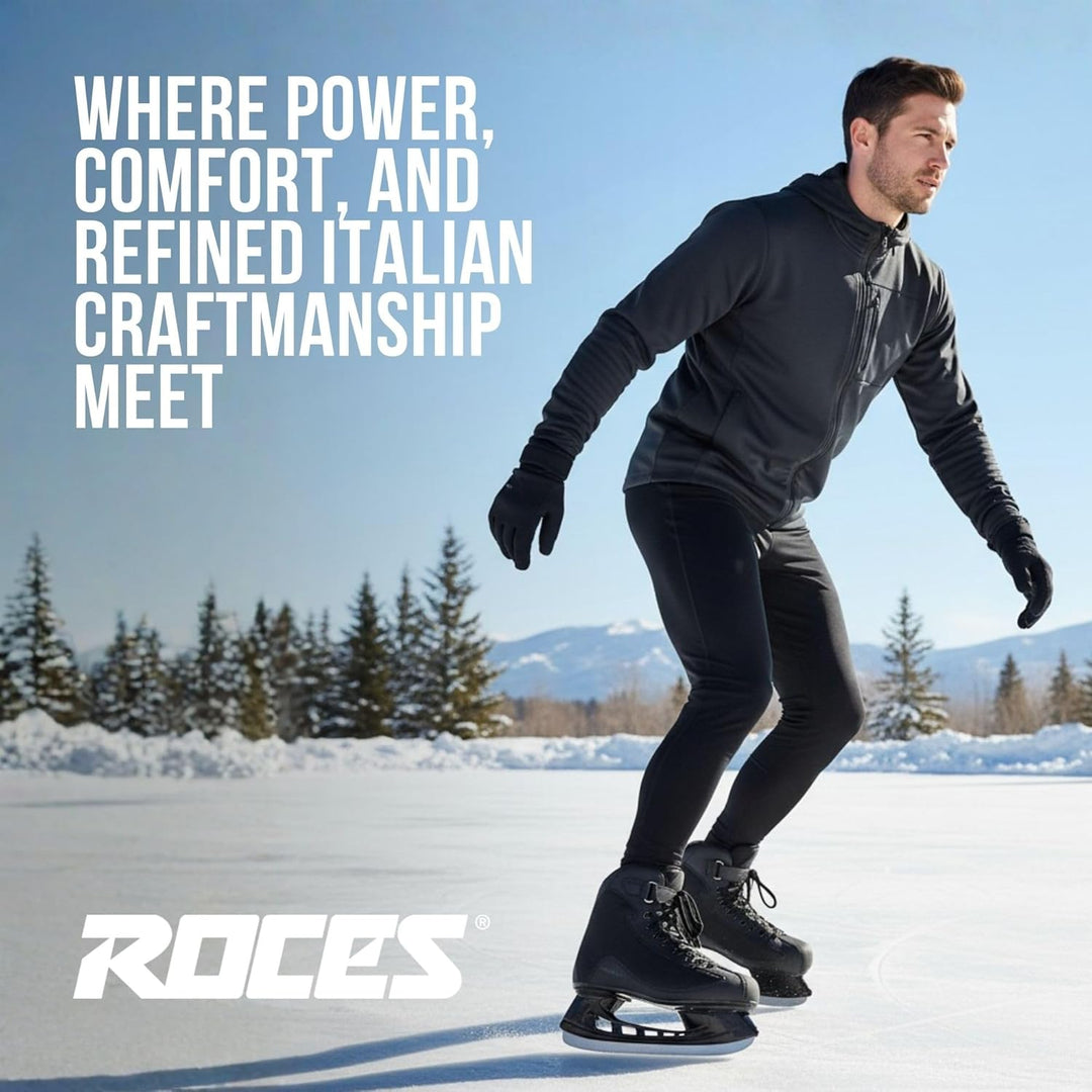 Roces Herren Schlittschuhe RSK 2 42 Schwarz Single, 42 Schwarz Single