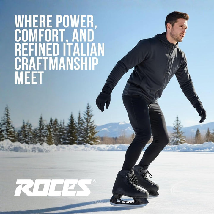 Roces Herren Schlittschuhe RSK 2 42 Schwarz Single, 42 Schwarz Single