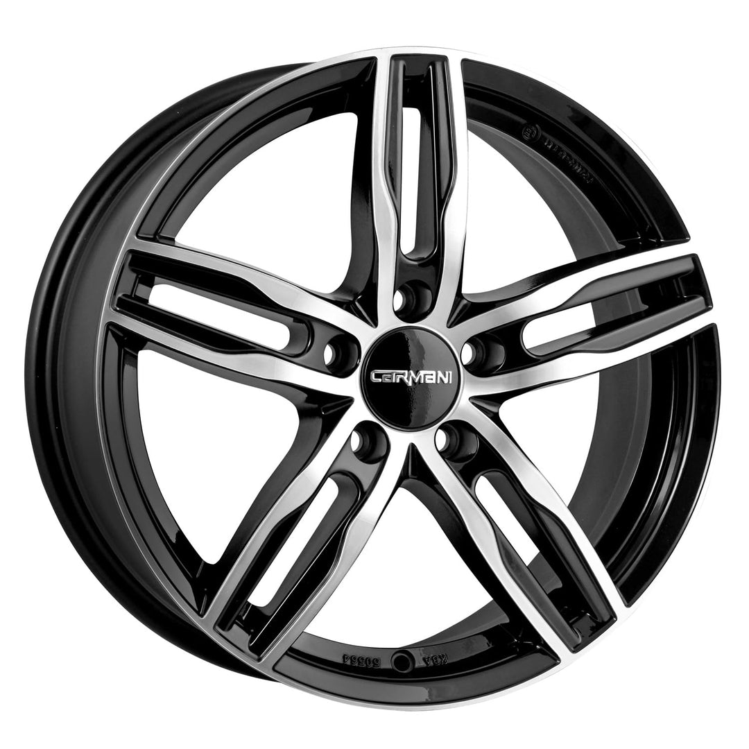 CARMANI 14 Paul black polish 6,5x16 ET42 5.00x112 Hub Bore 57.10 mm - Alu felgen