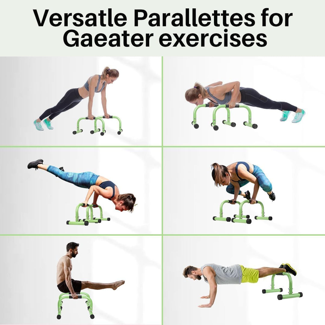 AmazeFan Parallettes, Handstand Barrenm, Grosser Push Up Bar & & Dip Barren, Rutschfeste Liegestützg